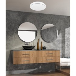 JASPER Lubinis šviestuvas 36W LED 49CM Balta 4000K IP44