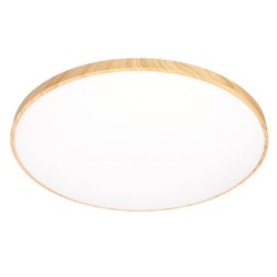 TENS Lubinis šviestuvas Medžio 48W LED 3000/4000/6000K 59cm Balta + pultelis
