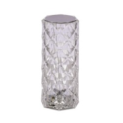 BRILLO Stalinis šviestuvas H-21.5cm Skaidri 2W LED USB 3000K - 4000K - 6000K su liečiamu jungikliu
