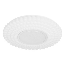 URAN Lubinis šviestuvas 38cm 24W LED 4000K Balta Chromo