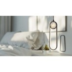 LACRIMA Pakabinamas šviestuvas Juoda 10cm 15W LED 3000K
