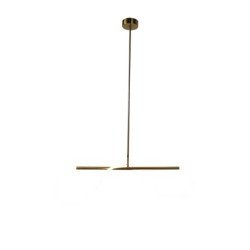 SUPREME Pakabinamas šviestuvas 100cm Aukso 18W LED 3000K