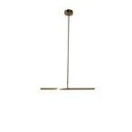 SUPREME Pakabinamas šviestuvas 100cm Aukso 18W LED 3000K