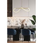 SUPREME Pakabinamas šviestuvas 100cm Aukso 18W LED 3000K