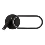 MONET Sieninis šviestuvas Juoda 13W LED 3000K - 4000K - 6000K