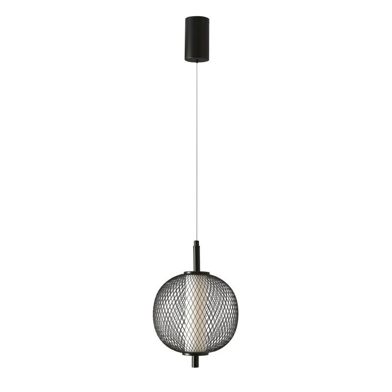 Pakabinamas šviestuvas Puma LED 10W 3000K D:20cm Juodas