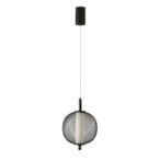 Pakabinamas šviestuvas Puma LED 10W 3000K D:20cm Juodas