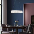 Pakabinamas šviestuvas FROZI LED 32W 3000K D:50cm Baltas
