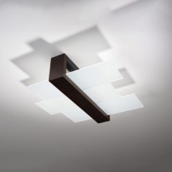 Lubinis šviestuvas FENIKS 2 wenge 2xE27
