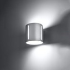 Sieninis šviestuvas INEZ baltas 1xG9