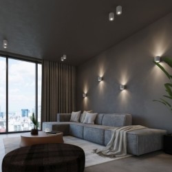 Lubinis šviestuvas ORBIS concrete 1xGU10