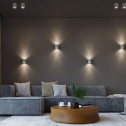 Lubinis šviestuvas ORBIS concrete 1xGU10