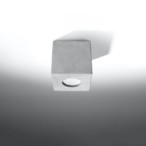 Lubinis šviestuvas QUAD concrete 1xGU10