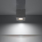 Lubinis šviestuvas QUAD concrete 1xGU10