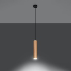 Pakabinamas šviestuvas LINO wood 1xGU10