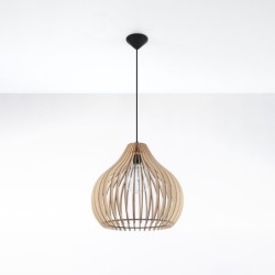 Pakabinamas šviestuvas APRILLA wood 1xE27