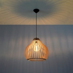 Pakabinamas šviestuvas APRILLA wood 1xE27
