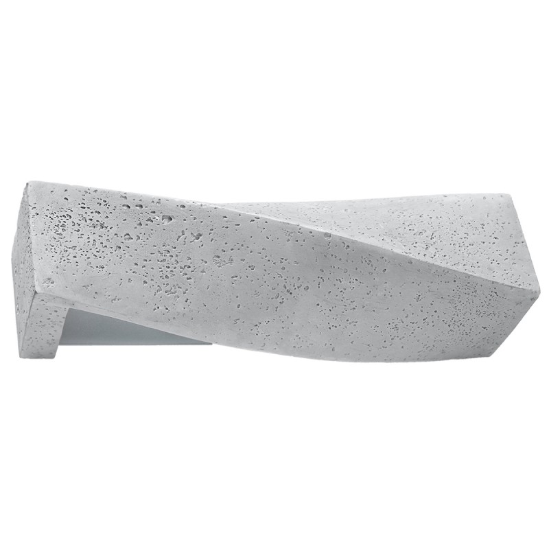 Sieninis šviestuvas SIGMA concrete 2xE27