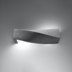 Sieninis šviestuvas SIGMA concrete 2xE27