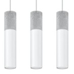 Pakabinamas šviestuvas BORGIO 3L baltas 3xGU10