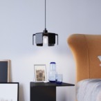 Stalinis šviestuvas INCLINE juodas 1xE27