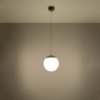 Pakabinamas šviestuvas UGO 20 auksinis 1xE27