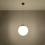 Pakabinamas šviestuvas UGO 30 auksinis 1xE27