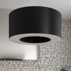 Pakabinamas šviestuvas SATURNO 50 juodas 5xE27