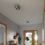 Lubinis šviestuvas QUATRO 2 concrete 2xGU10