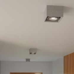 Lubinis šviestuvas QUATRO 2 concrete 2xGU10