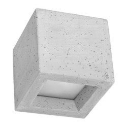 Sieninis šviestuvas LEO concrete 1xG9