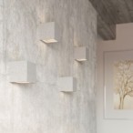 Sieninis šviestuvas LEO concrete 1xG9