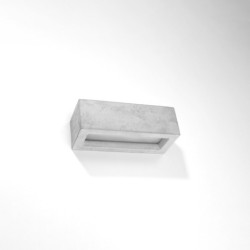 Sieninis šviestuvas VEGA 30 concrete 1xE27