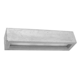 Sieninis šviestuvas VEGA 50 concrete 2xE27