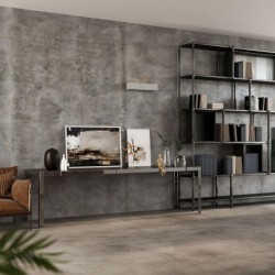 Sieninis šviestuvas VEGA 50 concrete 2xE27