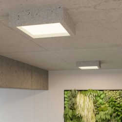 Lubinis šviestuvas RIZA concrete LED 18W 3000K
