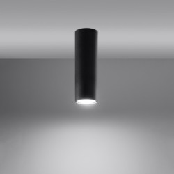 Lubinis šviestuvas LAGOS 20 juodas 1xGU10