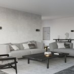 Sieninis šviestuvas TILA 40 juodas 2xG9