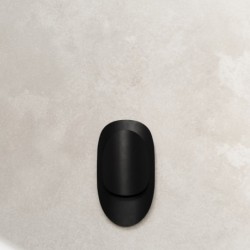 Sieninis šviestuvas TEAR juodas 1xG9
