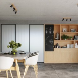 Lubinis šviestuvas VERDO 3P Juodas 3xGU10