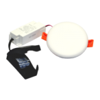 Įmontuojama LED panelė ROSA 8W, apvali, IP65, 4000K (Neutrali balta)