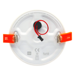 Įmontuojama LED panelė ROSA 10W, apvali, IP65, 4000K (Neutrali balta)