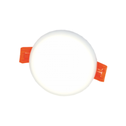Įmontuojama LED panelė RONDA 6W, apvali, IP65, 3000K (Šiltai balta)
