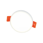 Įmontuojama LED panelė RONDA 6W, apvali, IP65, 3000K (Šiltai balta)