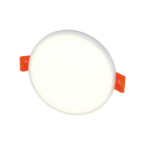 Įmontuojama LED panelė RONDA 8W, apvali, IP65, 3000K (Šiltai balta)
