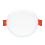 Įmontuojama LED panelė RONDA 8W, apvali, IP65, 3000K (Šiltai balta)
