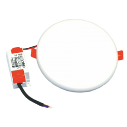 Įmontuojama LED panelė RONDA 10W, apvali, IP65, 3000K (Šiltai balta)