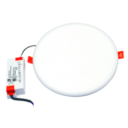 Įmontuojama LED panelė RONDA 28W, apvali, IP65, 3000K (Šiltai balta)