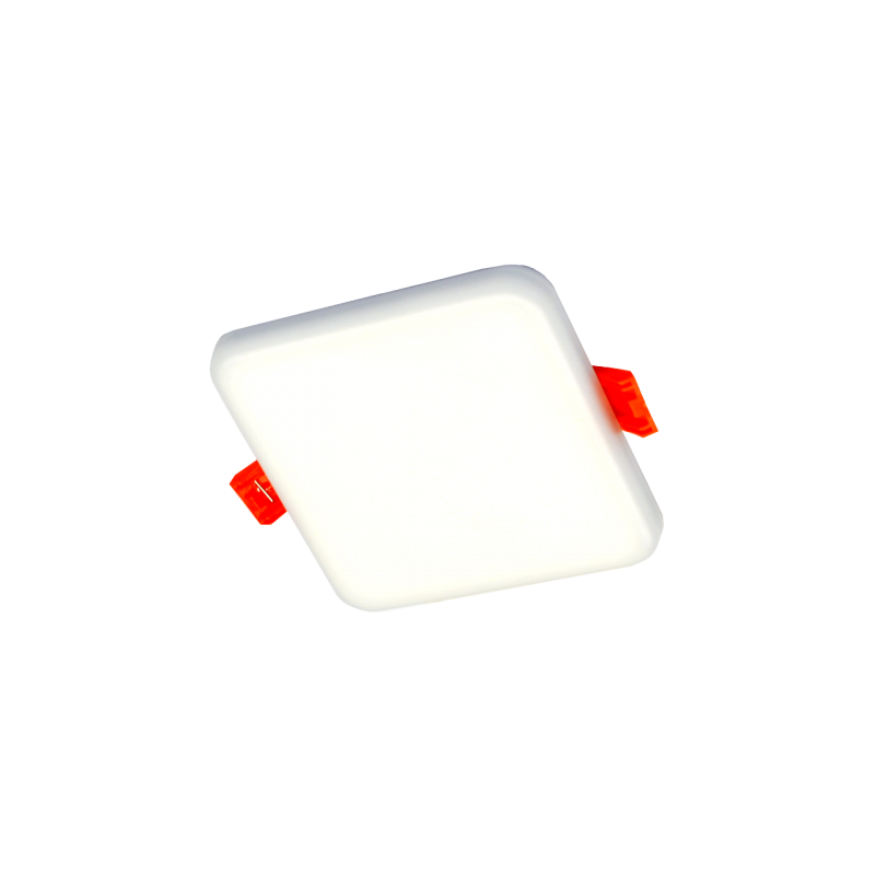 Įmontuojama LED panelė RONDA 8W, kvadratinė, IP65, 3000K (Šiltai balta)