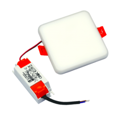 Įmontuojama LED panelė RONDA 8W, kvadratinė, IP65, 3000K (Šiltai balta)
